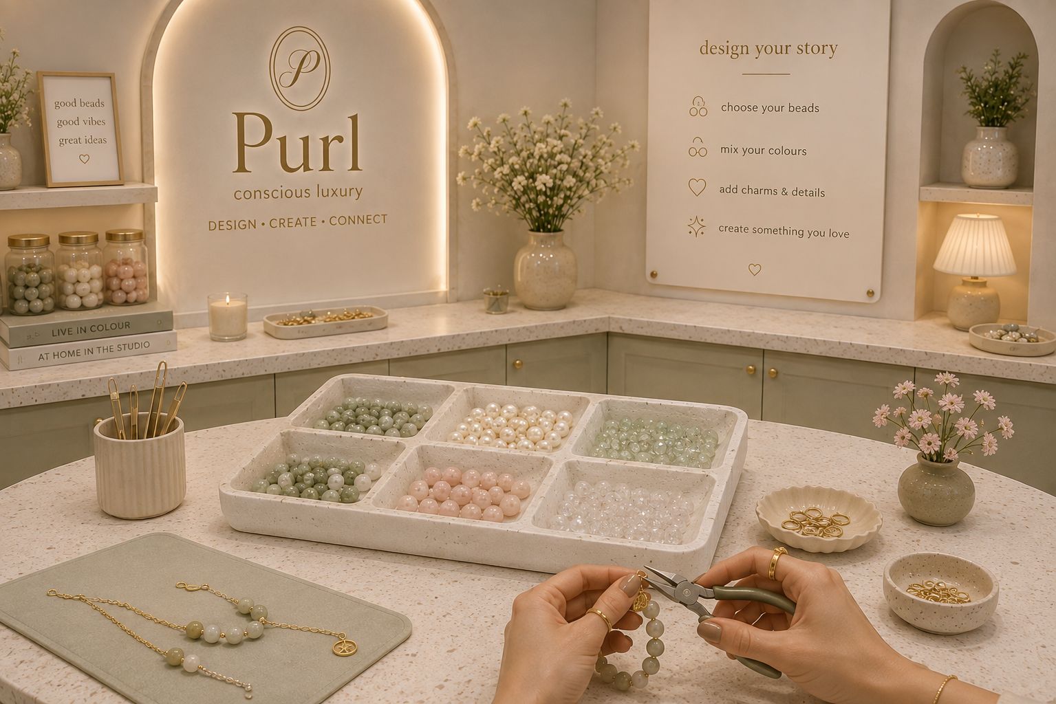 Master jeweler crafting luxury jewelry
